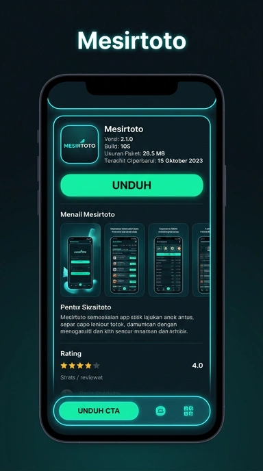 Tampilan halaman APK mesirtoto